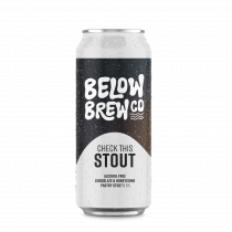 Below Brew Co Check This Stout (CANS)