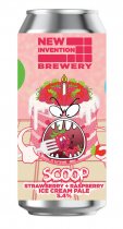 New Invention Brewery Scoop Strawberry & Raspberry - Drink It In