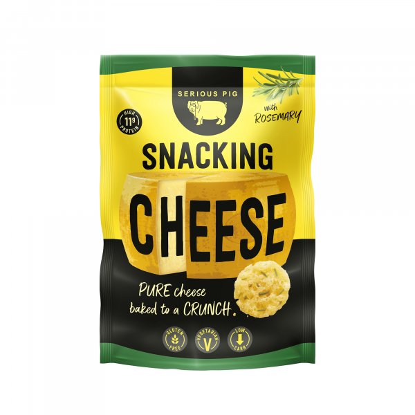 Serious Pig Snacking Cheese Rosemary 24 x 24g (Snacks)