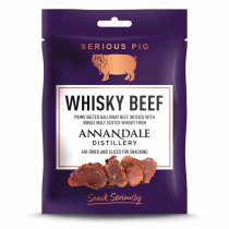 Serious Pig Whisky Beef 12 x 35g (Snacks)