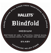 Hallets Blindfold Medium Cider (Bag In Box) - Drink It In